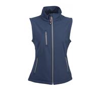 JRC Gilet TARVISIO LADY Smanicato Soft Shell Impermeabile Interno Pile da Donna
