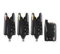 JRC Radar CX 1404484 - Set di segnalatori di abboccata, 3 + 1, Colore: Rosso/Arancione/Verde