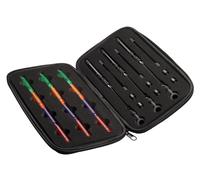 JRC X-LITE SLIM INDICATOR 3PZ AVVISATORI FREE-RUNNING 5 COLORI CARPFISHING A1447