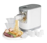 Jrcfnss Macchina per Pasta e Tagliatelle Elettrica, Macchina per Pasta Automatica, 6 Forme di Tagliatelle a Scelta - Spaghetti, Fettuccine, Maccheroni, Linguine, Tagliatelle, Udon