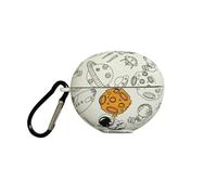 JRCYVTA Custodia Auricolare in Silicone Huawei Freeclip,Cool Astronaut Serie,Adatta per Ragazzi/Ragazze,Con Ganci per un Facile Trasporto (Meteorite)