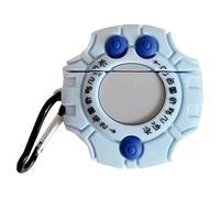 JRCYVTA Custodia per AirPods Pro 2019/Pro 2 Gen 2022, design 3D con simpatico cartone animato Digimon Monster Digivice, custodia protettiva in morbido silicone per cuffie Apple AirPods (AirPods pro 2)