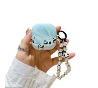 JRCYVTA Custodia per Huawei Freeclip 2, interessante design con simpatico motivo a panda in stile cartone animato, auricolare Bluetooth wireless in TPU custodia protettiva per ragazzi e ragazze (blu)