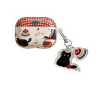 JRCYVTA Custodia protettiva antiurto per Airpod Pro 3, simpatica e divertente motivo con gatti, custodia protettiva per Apple AirPods Pro di terza generazione