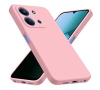 jrester Cover per Xiaomi Redmi 15C 4G/5G/Poco C85 EU Version（Non per Global Version, Rosa Morbido Silicone e Schienale Rigido in PC Protettiva Custodia per Redmi 15C/Poco C85