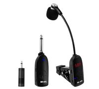 Jrifedptry 1 set UHF strumenti wireless sassofono microfono 50 m gamma plug and play ottimo per sassofono
