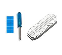 Jrifedptry 10gbps M.2 NVME SSD ad alta velocità a stato solido mobile Hard Disk Box JMS583 Master Control con USB TYPE-C Dual-