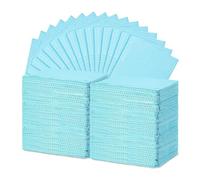 Jrifedptry 125PCS Tovaglietta Usa e Getta Nail Art Tovaglietta Mat 33 X 17 pollici Impermeabile Nail Art Mat Foglio di Carta Pulire Tatuaggio Blu