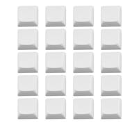 Jrifedptry 20 Tasti XDA Profilo PBT Keycaps Tastiera Meccanica 1U 1X Stampa Palla Vuoto Keycaps Personalizzati Mx Interruttori XDA Altezza, A