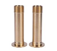 Jrifedptry 2Pcs Ottone Tipo Fungo Ugelli Fontana Giardino Paesaggio Fontana Ugello Giardino Stagno Decorazione Fontana Attrezzatura 1/2 "DN15 3/4" DN20
