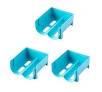 Jrifedptry 3 supporti per birra, supporto per lattine di bibita, portabottiglie, organizer per frigorifero, facile da installare, facile da usare, blu