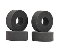 Jrifedptry 4 Pz 2.2 "Pneumatico Morbida Spugna Schiuma Fit 1/10 RC Crawler 125-130mm Diametro 2.2 Pollici Pneumatici