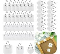 Jrifedptry 45 grucce senza chiodi per appendere foto da parete, per bagno, armadio, cucina, porta di casa