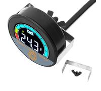 Jrifedptry 5918 DC8-100V Digitale Circolare Voltmetro Impermeabile Capacità Della Batteria Monitor di Tensione Dell'automobile Tester Facile da Usare A