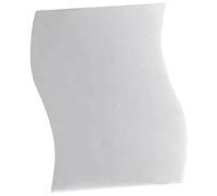 Jrifedptry 6 PZ 3D Wave Specchio Sticker FAI DA TE Argento Wall Mirror Sticker Acrilico Murale Decalcomania Rimovibile Riflettente