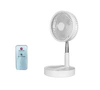 Jrifedptry 7200MAh Ventilatore Portatile Ricaricabile Mini Pieghevole Telescopico Fan Basso Rumore Ventilatore di Raffreddamento Elettrico per Outdoor