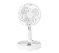 Jrifedptry 7200MAh Ventilatore Portatile Ricaricabile Mini Pieghevole Telescopico Fan Basso Rumore Ventilatore di Raffreddamento Elettrico per Outdoor
