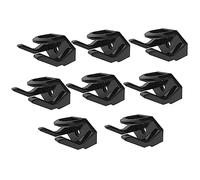 Jrifedptry 8 ganci per cappelli da parete, per cappelli da baseball, cappelli, da parete, colore nero