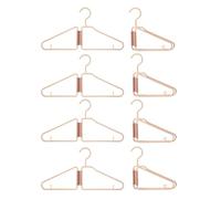 Jrifedptry 8 grucce pieghevoli in plastica, appendiabiti pieghevoli portatili, appendiabiti pieghevoli da viaggio, facili da installare, facili da usare