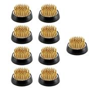 Jrifedptry 9 pz Fiore Rane Rotondo Ottone Fiore Titolare Giapponese Ikebana Vaso Floreale Rane Arranger Fiori Strumenti Fissi