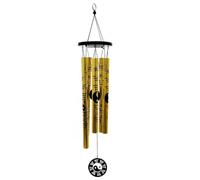 Jrifedptry Campanello a vento extra piccolo Bagua ciondolo retrò metallo Wind Chime Lucky Memorial Wind Chimes Good Luck Wind Chimes