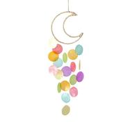 Jrifedptry Campanello a vento per esterni, spiaggia, regalo per interni ed esterni, decorazione da giardino multicolore