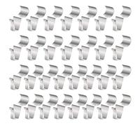 Jrifedptry Confezione da 30 ganci in vinile per rivestimenti, senza bisogno di fori, resistenti clip per rivestimenti in vinile per non danneggiare le cose sui rivestimenti
