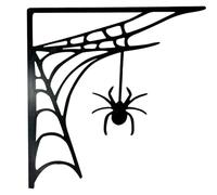 Jrifedptry Cornice porta angolo decorazione uccello decorazione murale adesivo porta angolo angolo Halloween ragnatela decorazione segno porta trim per la casa A