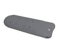 Jrifedptry Custodia per piastra per capelli grigi, supporto per tappetino termico per ferro da stiro, ferro arricciacapelli, strumenti per capelli caldi