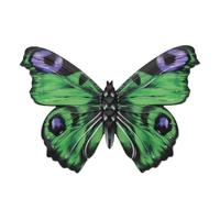Jrifedptry Decorazione da parete per esterni Decorazione a farfalla in metallo Decorazione da parete per recinzione Parete metallica per decorazioni domestiche Facile da usare 16,8 x 0,5 x 11,8 cm