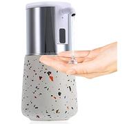 Jrifedptry Dispenser automatico di sapone senza contatto, dispenser di sapone liquido in ceramica, dispenser di sapone per piatti a mani libere, IPX6 impermeabile B