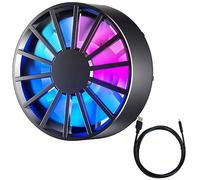 Jrifedptry Dispositivo di raffreddamento magnetico del telefono cellulare per il radiatore di gioco a basso rumore Dissipazione del calore veloce Ventola di raffreddamento portatile per il telefono