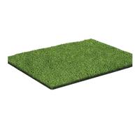 Jrifedptry Erba artificiale, tappetino professionale per cani, tappetino per addestramento WC, grande prato per esterni, terrazza e prato (80 x 100 cm)