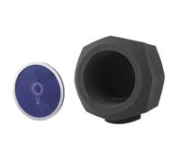 Jrifedptry Filtro acustico per microfono F2 in spugna, filtro antivento per filtrare la registrazione vocale insonorizzata, filtro parabrezza blu