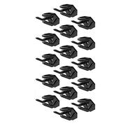 Jrifedptry Ganci adesivi per cappelli da parete (confezione da 16) - Appendiabiti per cappelli da baseball, espositore minimalista per cappelli
