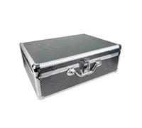 Jrifedptry In fibra di carbonio Cassetta degli attrezzi in alluminio Valigia Attrezzatura Valigia Attrezzatura Duro Carry Bag Strumento Caso Duro Caso Portatile Toolbox Facile da Usare A
