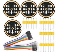 Jrifedptry INMP441 Modulo Microfono Omnidirezionale MEMS Alta Precisione Basso Potere I2S Interfaccia Supporto ESP32