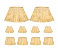 Jrifedptry Kit di 10 cannucce di carta, accessori per costumi, collo, braccio e caviglie, cravatte per accessori