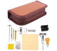 Jrifedptry Kit di riparazione per orologi, 149 pezzi, strumento di sostituzione della batteria dell'orologio, strumento di riparazione del cinturino dell'orologio, set di strumenti per barre a molla