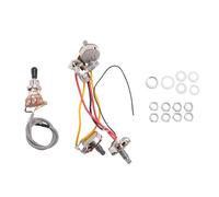Jrifedptry Lp Chitarra Elettrica Pickups Circuito Cablaggio 2T2V 500K Pentole Interruttore A 3 Vie Per Chitarra Stile