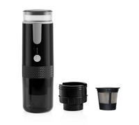 Jrifedptry Macchina per caffè espresso portatile, macchina da caffè elettrica da viaggio per ufficio, viaggi, campeggio, adatta per caffè in polvere e capsule di caffè