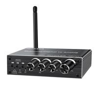 Jrifedptry Nuovo Ricevitore Audio Bluetooth Adattatore Accessori Lettore 5.3 U Disk Microfono Amplificatore Audio Altoparlante Convertitore con Telecomando