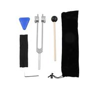 Jrifedptry OM136.1Hz Lega di Alluminio Musical Tuning Fork Strumento Kit per la guarigione del suono Strumenti di vibrazione del suono