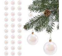 Jrifedptry Ornamenti iridescenti di Natale, palline da appendere a bolle, palla arcobaleno di Natale per, matrimonio 30 pezzi 2,36 pollici