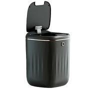 Jrifedptry Pattumiera intelligente da 20 litri, automatica, impermeabile, con sensore automatico, bidone della spazzatura per cucina, bagno, WC, colore nero