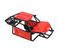 Jrifedptry Rock Tarantula Nylon -Body Shell Chassis Kit per 1/18 RC Crawler TRX4M Aggiornamento Rosso