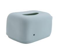 Jrifedptry Scatola porta fazzoletti in silicone porta telefono da cucina bagno casa ufficio scatole portaoggetti da scrivania portatovaglioli dispenser-blu