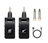 Jrifedptry Sistema Wireless per Chitarra Ricevitore Trasmettitore Audio Sistema Wireless Ricaricabile USB per Chitarra