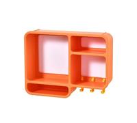 Jrifedptry Supporto da parete per bagno e doccia, senza fori, versatile, per lavaggio viso, crema per la cura della pelle, facile da installare