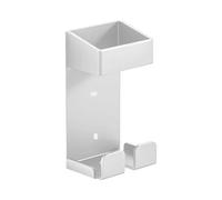 Jrifedptry Supporto per piastre per capelli a parete Supporto per ferro arricciacapelli Rack di stoccaggio per rasoio dentifricio organizer facile da installare facile da usare B